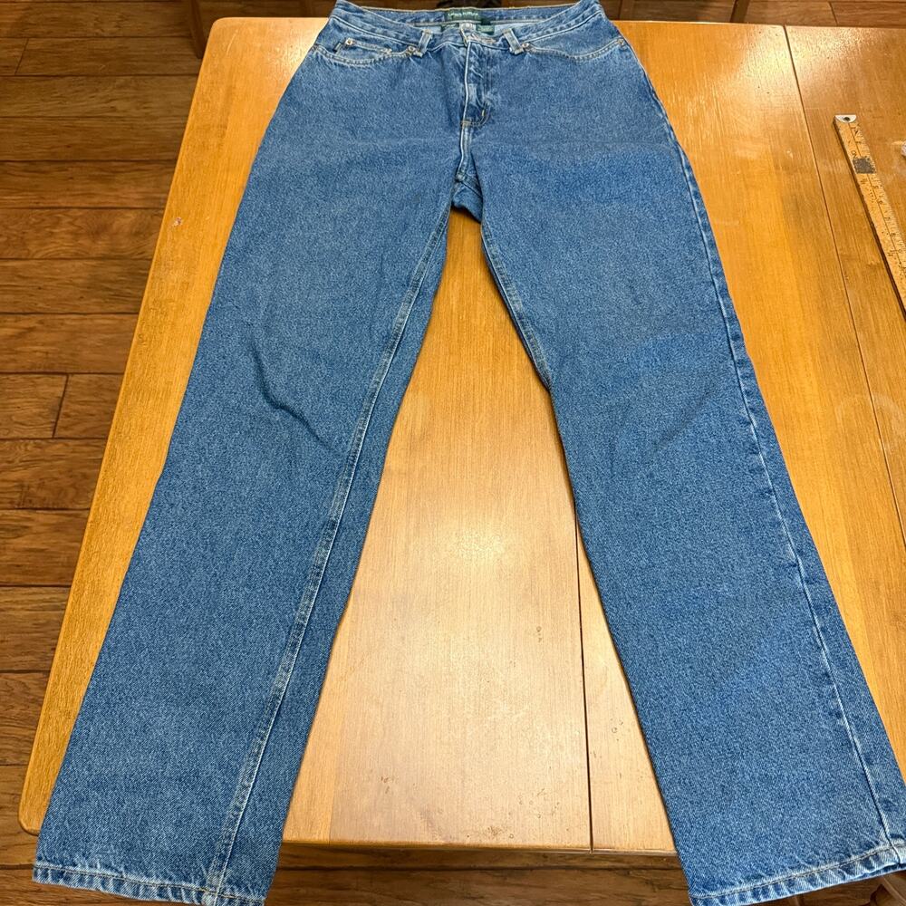 Vintage Ralph Lauren jeans Co. 8 straight leg mom jeans 100% cotton classy rigid